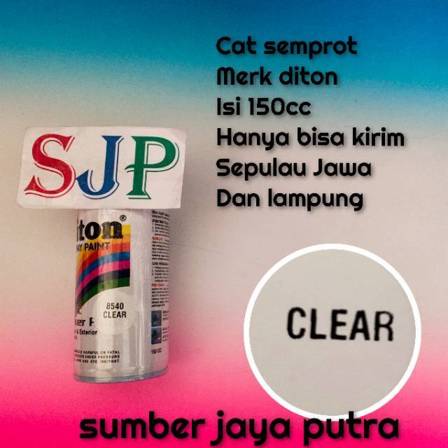 Jual Diton 8540 Clear Vernis Kilap Cat Semprot Pilok Pylox Pyloc Pylok Isi 150cc Shopee Indonesia 6642