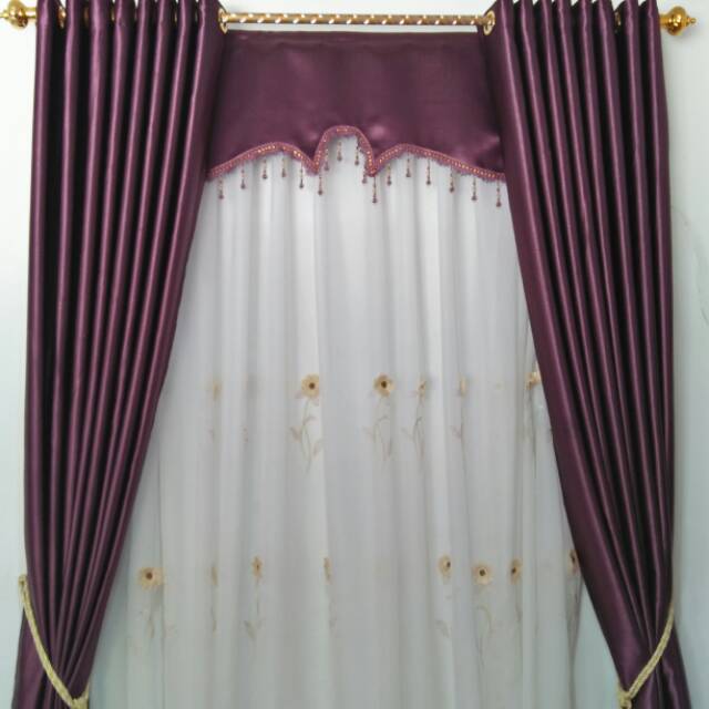 {rihan} Gordyn/Gorden rumah mewah