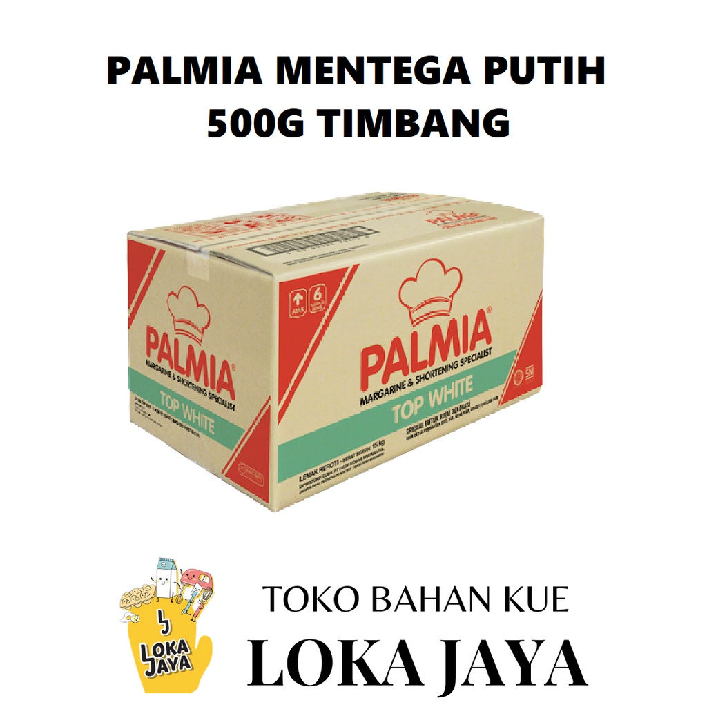 

PALMIA TOP WHITE MENTEGA PUTIH 500 GR