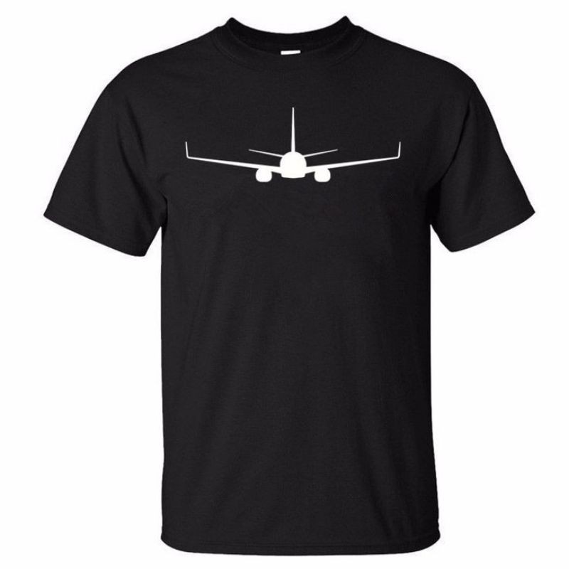 BAJU KAOS TSHIRT AIRPLANE BOEING 737 UNISEX PREMIUM TERMURAH