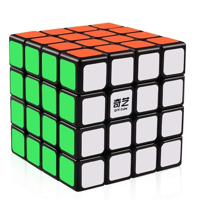 Rubik Yongjun - Rubik Kubus - Pelumas Rubik Rubik 4X4 Qiyi Qiyuan Speed Cube 4X4X4 Black Base Produk