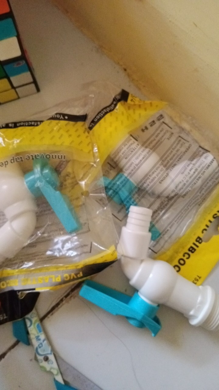 Kran Pvc Hss 3/4 Inch Putar Kiri Kanan - Keran Air Tembok