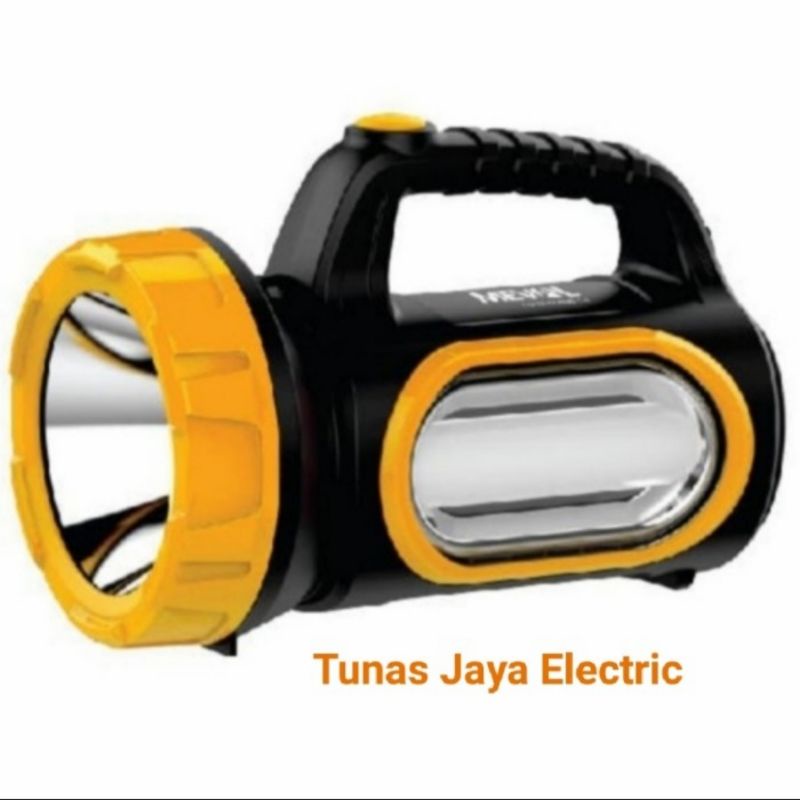 MEVAL Senter LED Charge 3W Hi Power+Emergency LED (12 Jam Pemakaian)