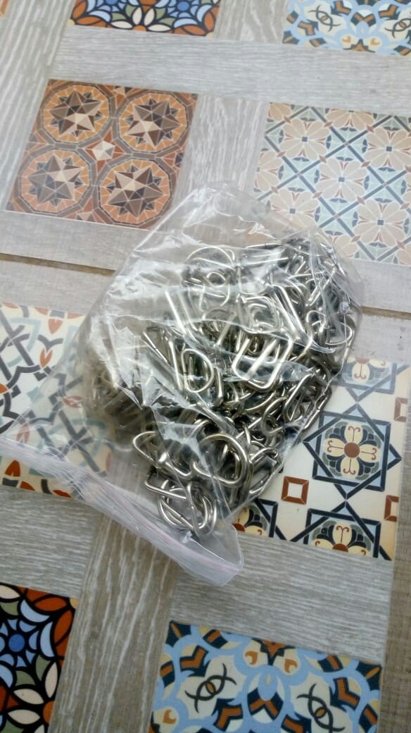 Ring Jalan Tebal 3 Cm Nikel Isi 10