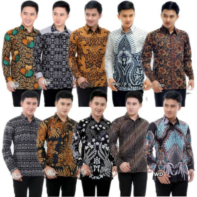 BAJU BATIK WANITA MODERN MONALISA GENES M,L,XL asli PEKALONGAN