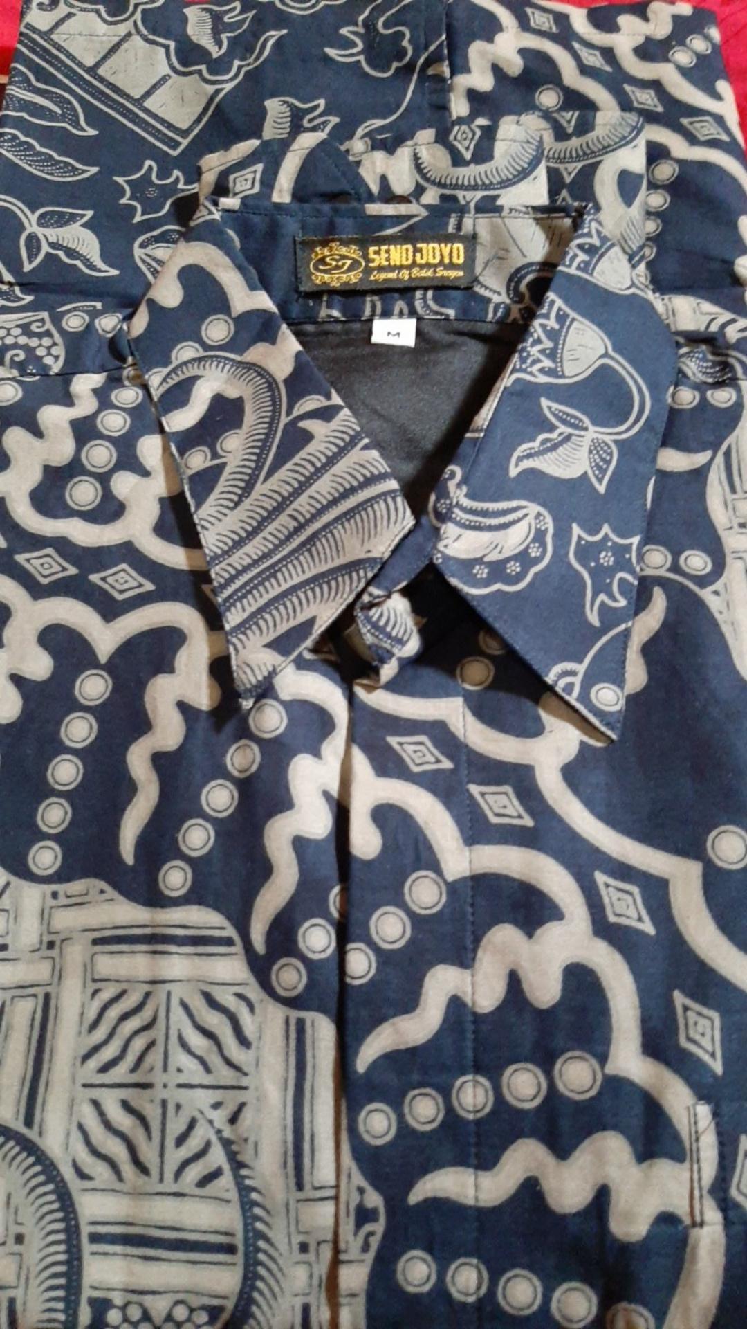 Batik Pria Wijoyo Lapis Furing Katun Halus Sragenan Size M-xxl Asli Solo High Quality