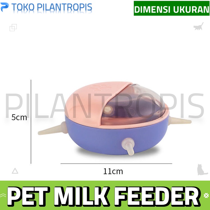 MANGKOK 4 DOT SUSU ANAK KUCING KITTEN ANJING PUPPY BAHAN SILICON TEMPAT MAKAN MINUM SUSU KUCING ANJING CAT DOG PET BOWL FEEDER