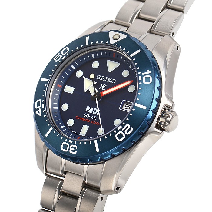 Seiko Prospex SBDN035J Solar Titanium PADI - Jam Tangan Pria SBDN035