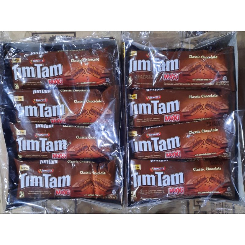 

(BOX) Tim-Tam Maxi Classic Chocolate [12pcs x 16g]