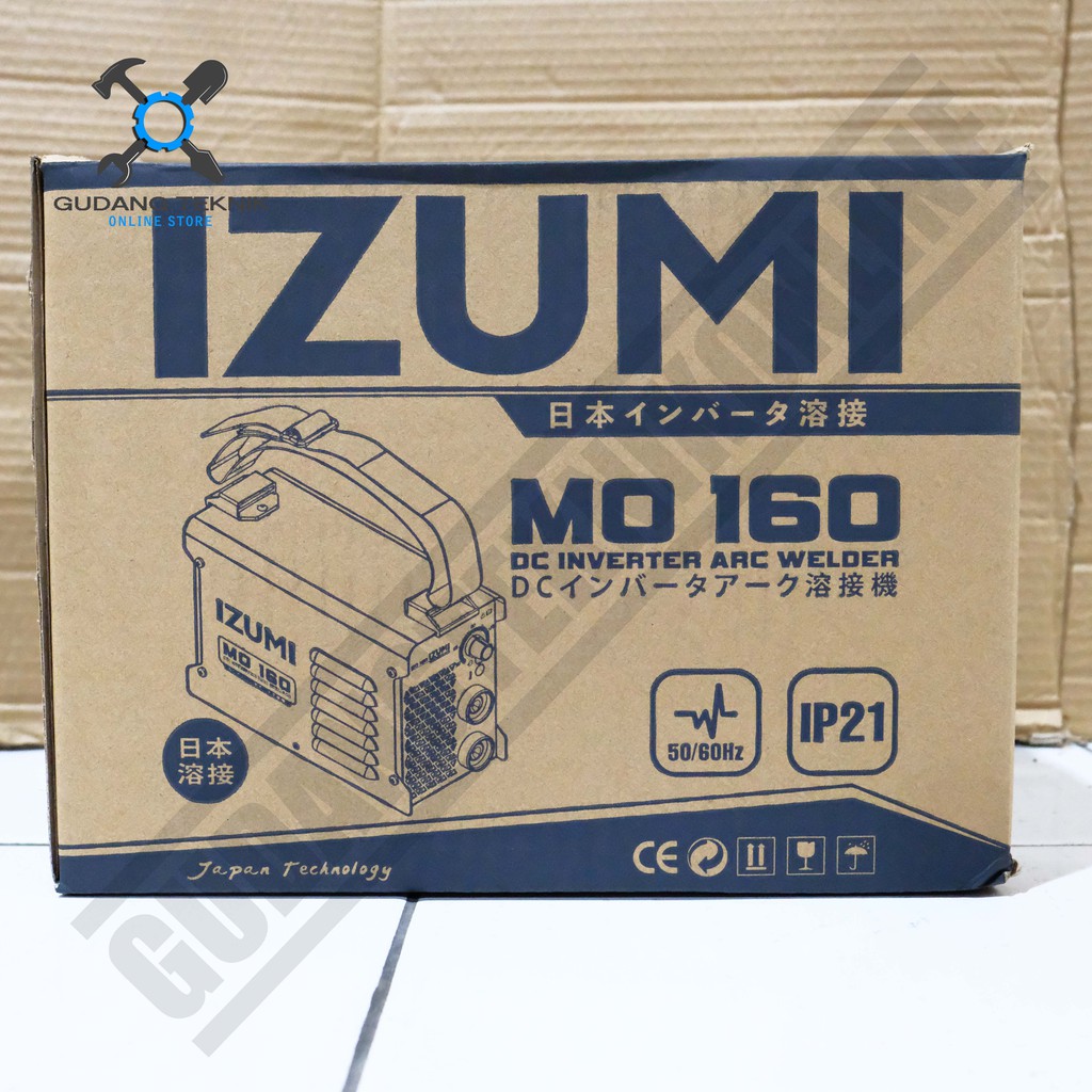 IZUMI MO-160 / MESIN LAS LISTRIK IZUMI MO 160 / TRAFO LAS INVERTER IZUMI MO160 900watt