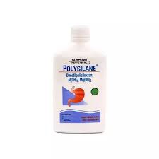 POLYSILANE SUSPENSI 180 ML/UNTUK MENGOBATI KELEBIHAN ASAM LAMBUNG/MAGH/TUKAK LAMBUNG-1