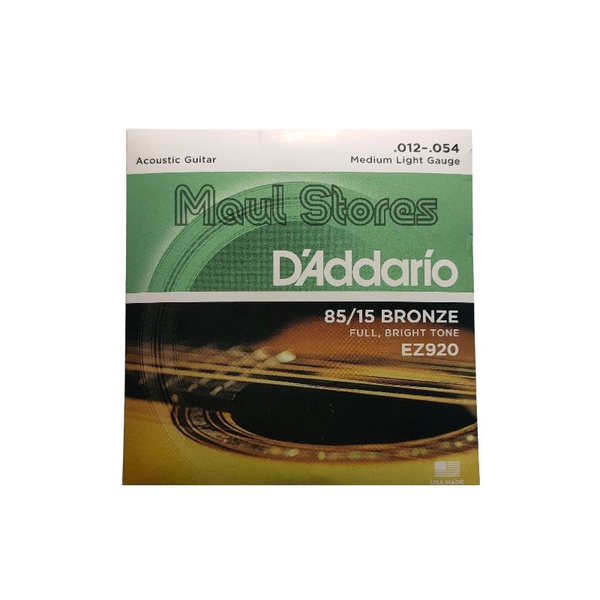 Senar Gitar Akustik D'addario String EZ890 EZ900 EZ910 EZ920