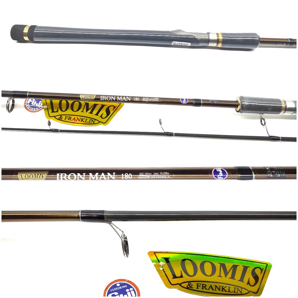 Joran Pancing Galatama Loomis Ironman 180 FUJI 10 20lb Joran Pancing Galatama Loomis Ironman 180 FUJI 10 20lb