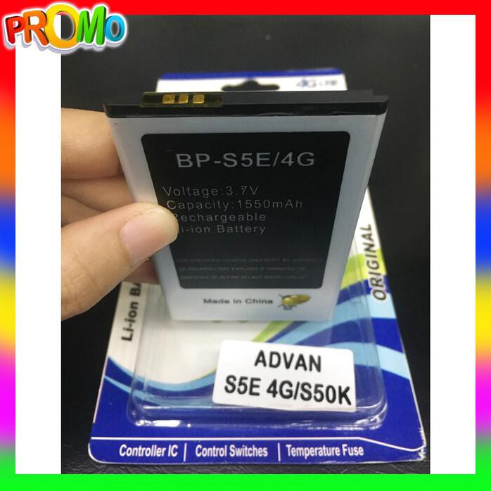 ACC HP BATERAI ADVAN S5E 4G BP S5E 4G ADVAN S50K 1550MAH ORIGINAL PACK KERTAS