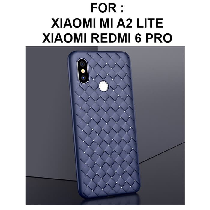 WOVEN case Xiaomi Mi A2 Lite / Case Xiaomi Redmi 6 Pro / case hp / soft case / hard case