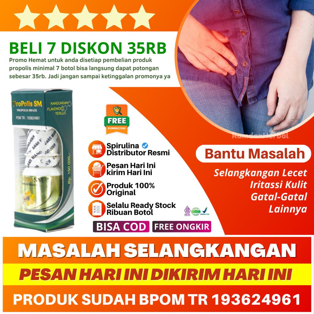 Obat Lecet Selangkangan Perih Kemerahan Gatal Infeksi Jamur Iritasi Kulit Anak Remaja Dewasa Lansia 