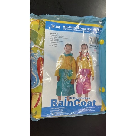 jas hujan anak motif karakter /rain coat ponco