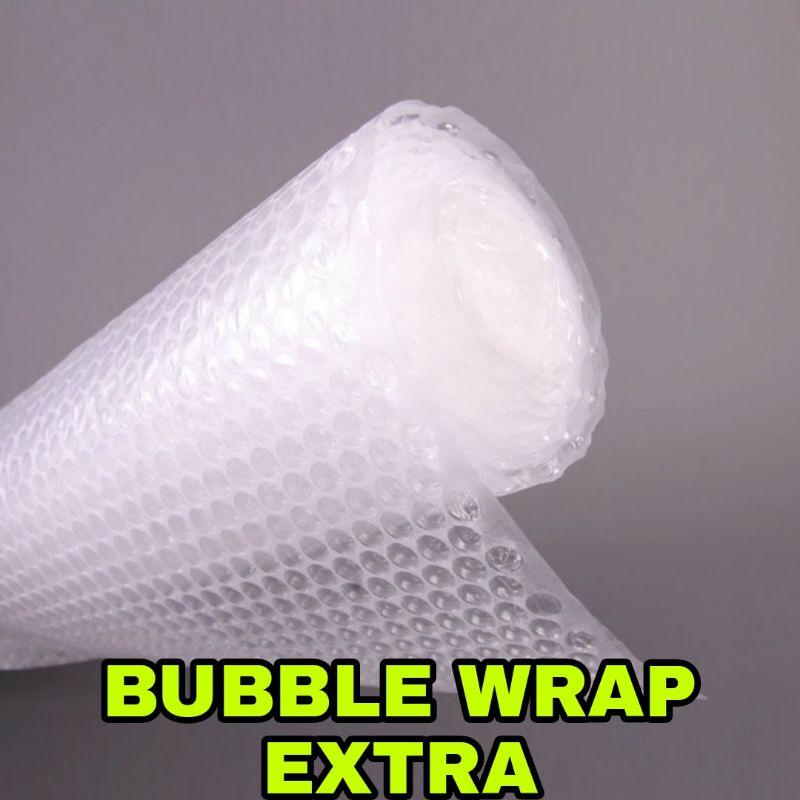 bubble wrap extra packing keamanan order Tempered glass bahan kaca