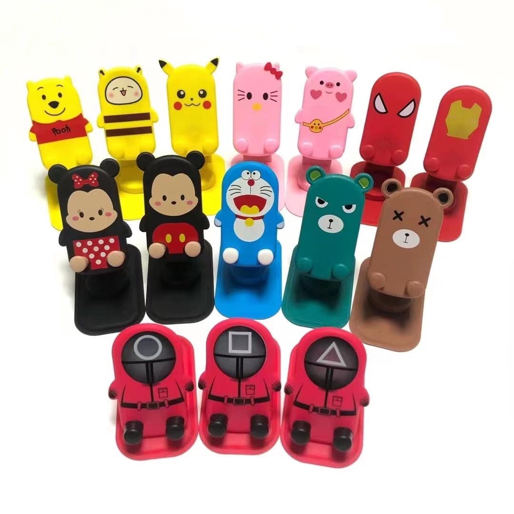 Holder Karakter / Holder Lucu / Stand Laptop / Dudukan Handphone 360°