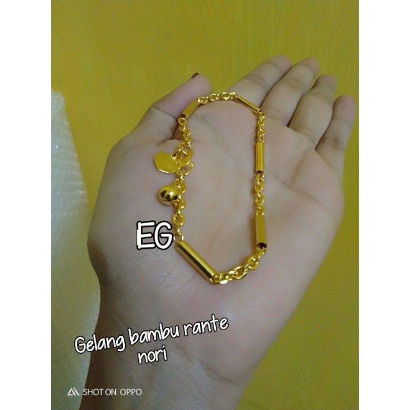 gelang bambu rantai medan Nori sepuhan