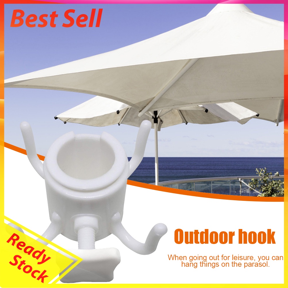 Beach Sunshade Umbrella Hooks Outdoor Travel Bcolumn Umbrella Four-Leg Hook