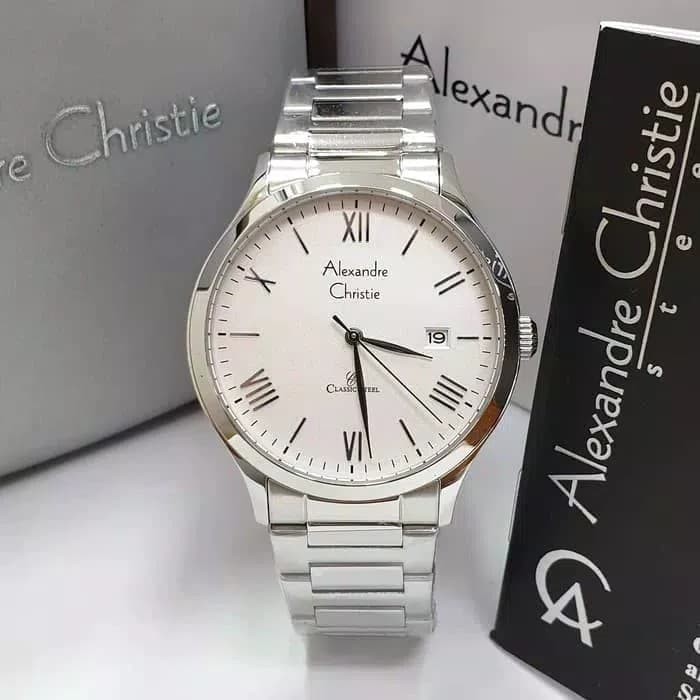 Jam Tangan Pria Alexandre Christie Original New Model AC9503