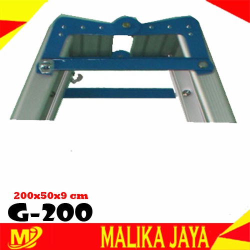 tangga lipat/tangga aluminium/tangga murah 2 meter