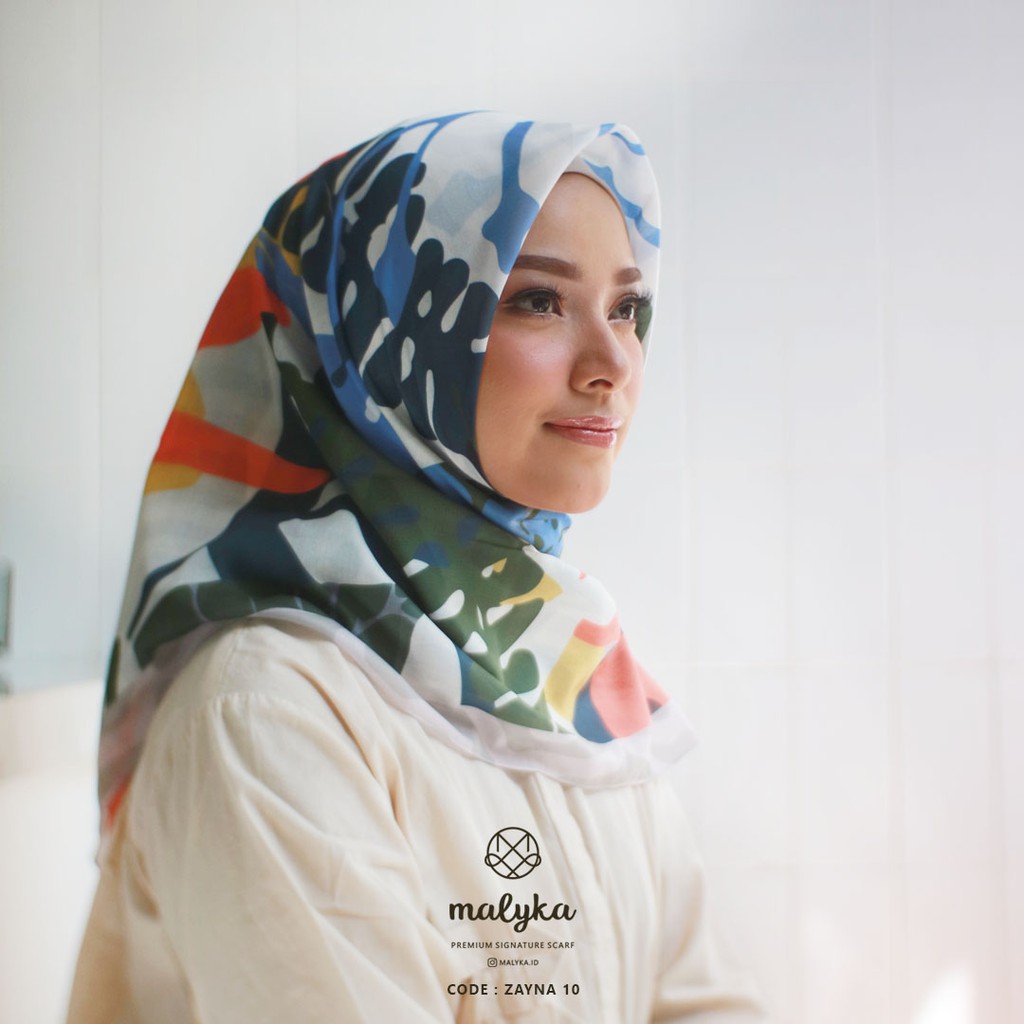 HIJAB PRINTING MALYKA (ZAYNA 10)