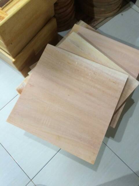 talenan kayu 40cm x 40 cm papan kayu papan adonan