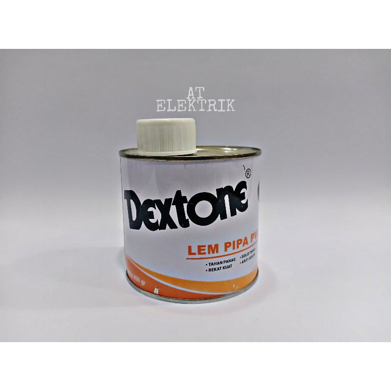 Lem Pipa PVC / Pralon DEXTONE Kaleng 400gr