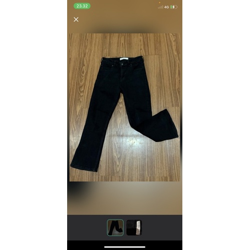 jeans zara semi cutbray