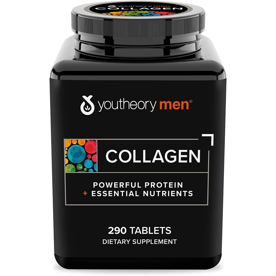 Youtheory Men Collagen 290 Tablet, Kolagen Pria