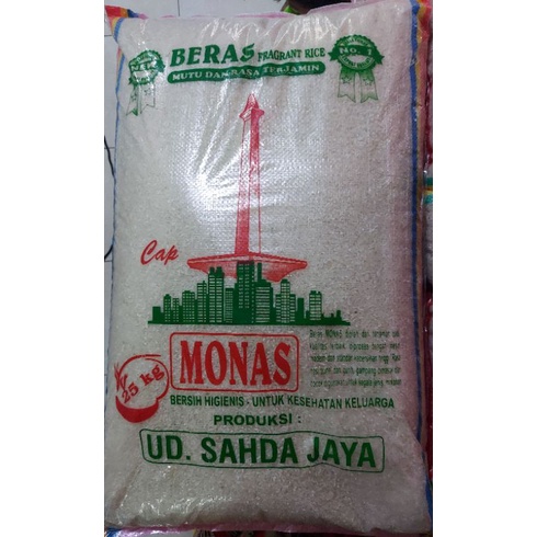 

BERAS CAP TUGU MONAS KEMASAN 25 KG