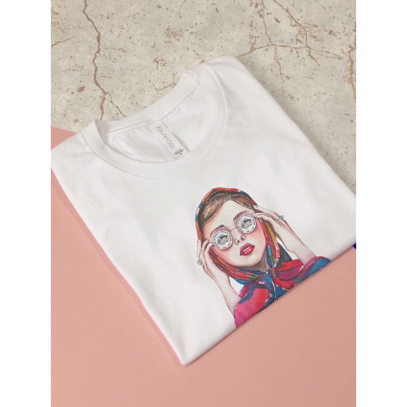 

Fashionista Pink illustration character