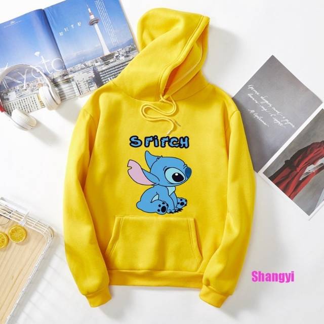 SWEATER STITCH/SWEATER WANITA BAHAN BABYTERRY FIT L