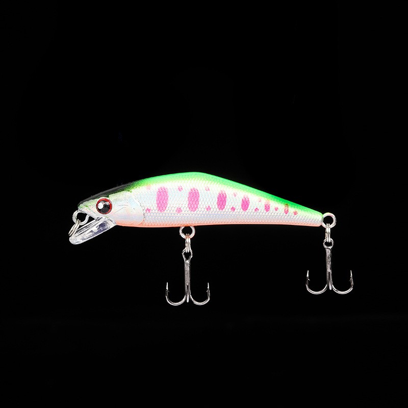 1Pcs New Sinking Minnow Fishing Lure 6.5cm 5g Swimbait Bass Wobbler Kail Ikan Kecil Memancing Kait