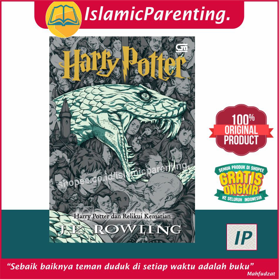 Jual Harry Potter#7: Harry Potter Dan Relikui Kematian | Shopee Indonesia