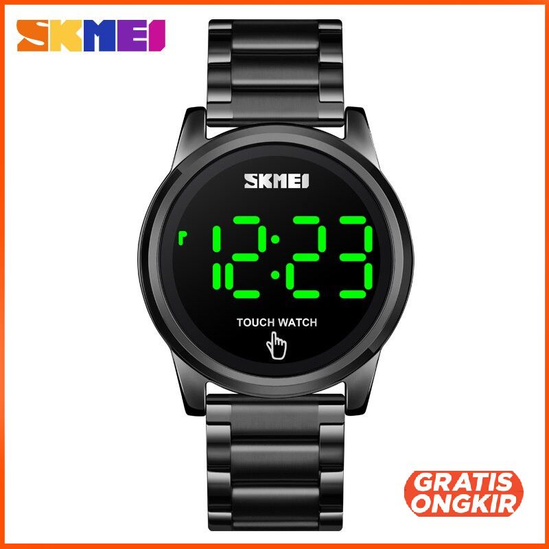 SKMEI Jam Tangan Digital Pria Strap Stainless Steel 1684