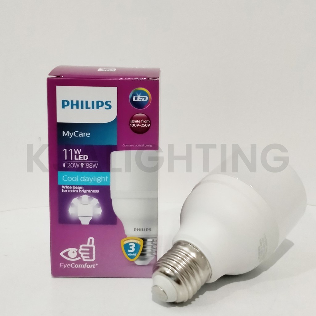 PHILIPS MY CARE LED BRIGHT BOHLAM PHILIPS 11W 11 WATT