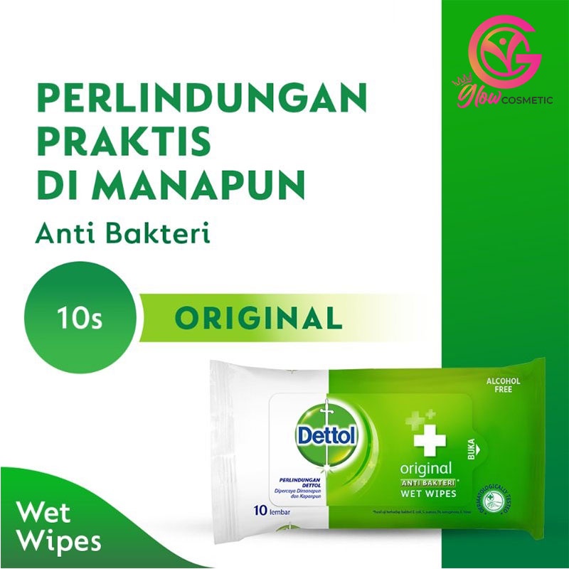 DETTOL ORIGINAL ANTI BAKTERI WET WIPES