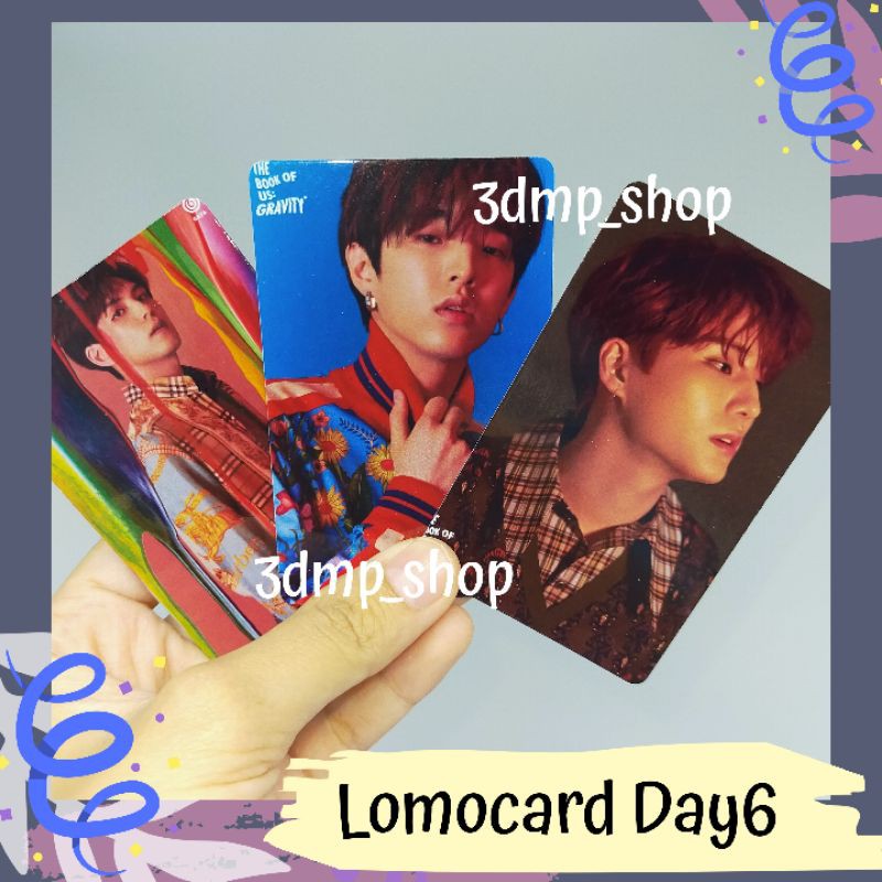 [25 Lembar] Photocard Lomocard photo Lomo card Day6 Day 6 Gravity Entropy Negantropy