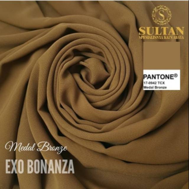 0.5m EXO BONANZA polos warna Medal Bronze ori Sultan