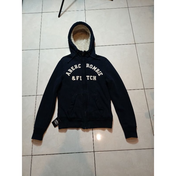 hoodie abercrombie sherpa