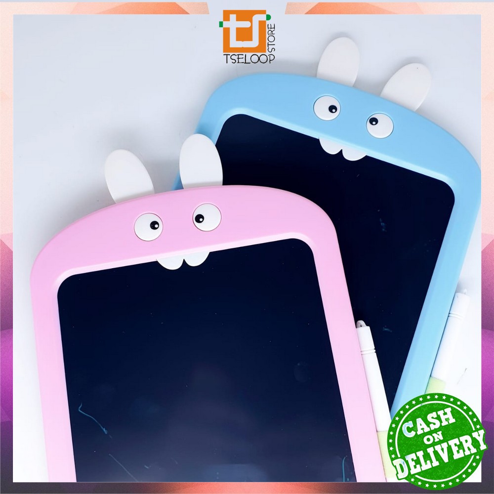 OFM-M36 Mainan LCD Writing Drawing Tablet Board 8.5 inch Papan Tulis Karakter Mainan Edukasi Anak-6