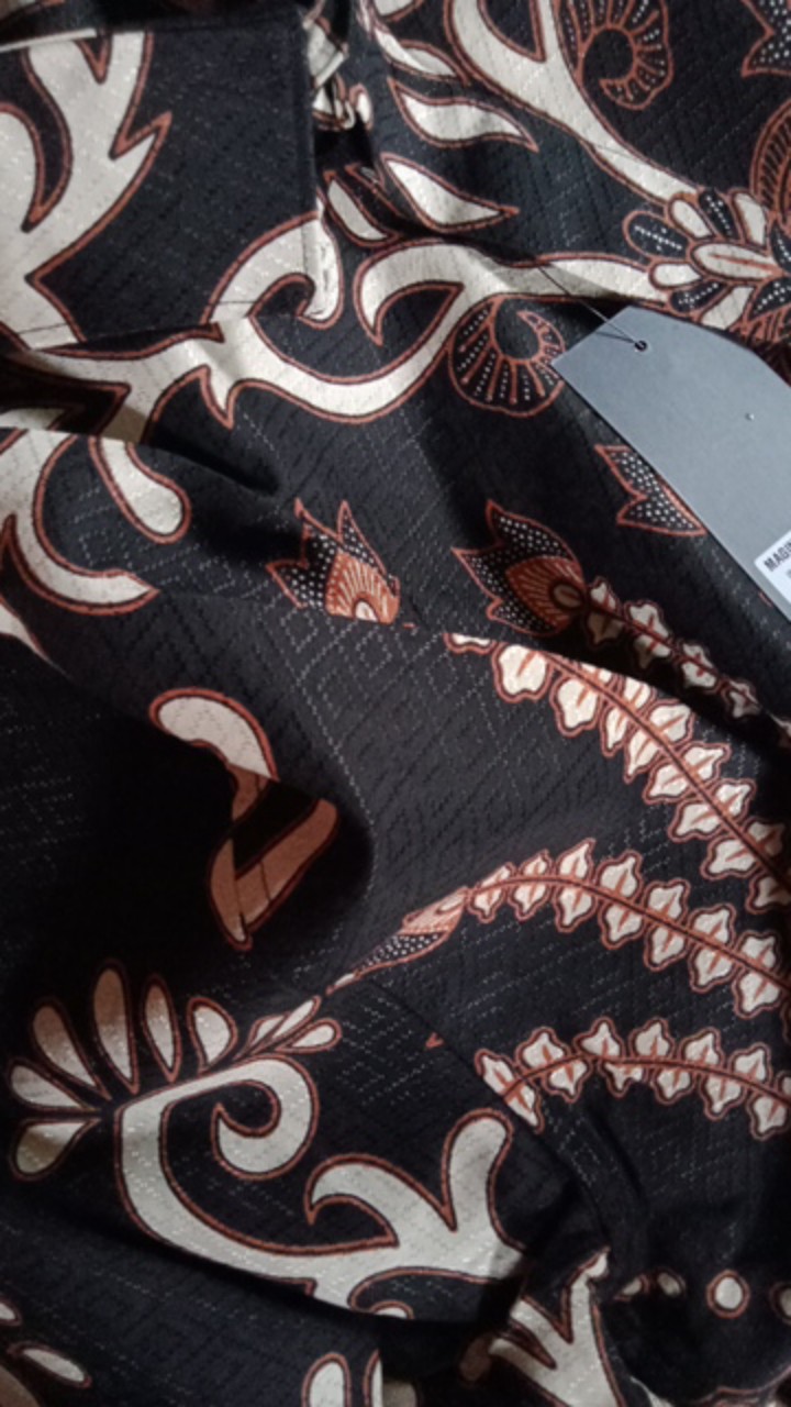 Maginot Kemeja Batik Pria Narendra-ss Lengan Pendek