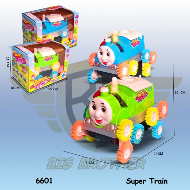 Thomas Train Kereta Api Mainan Anak Mobil Mobilan Tumbling Jungkir Balik BIGBROTHER