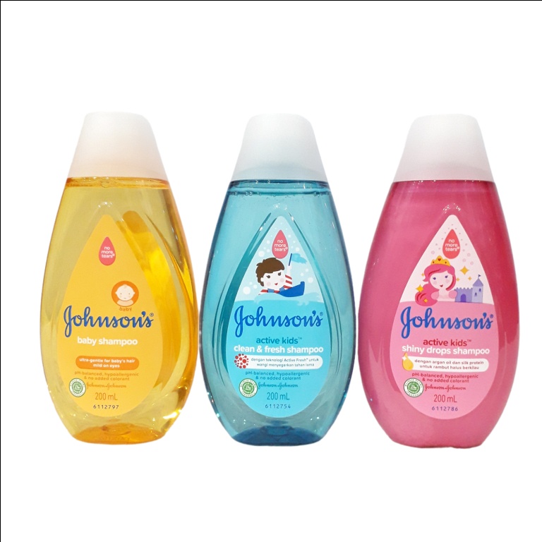 JOHNSON'S SHAMPOO BOTOL/centraltrenggalek