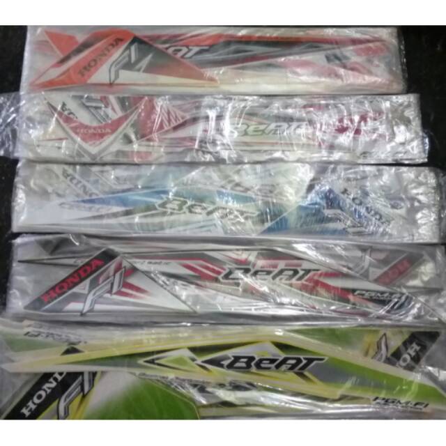 Striping/sticker motor Beat FI/Esp Original