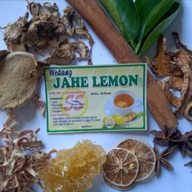 

Wedang Jahe Lemon