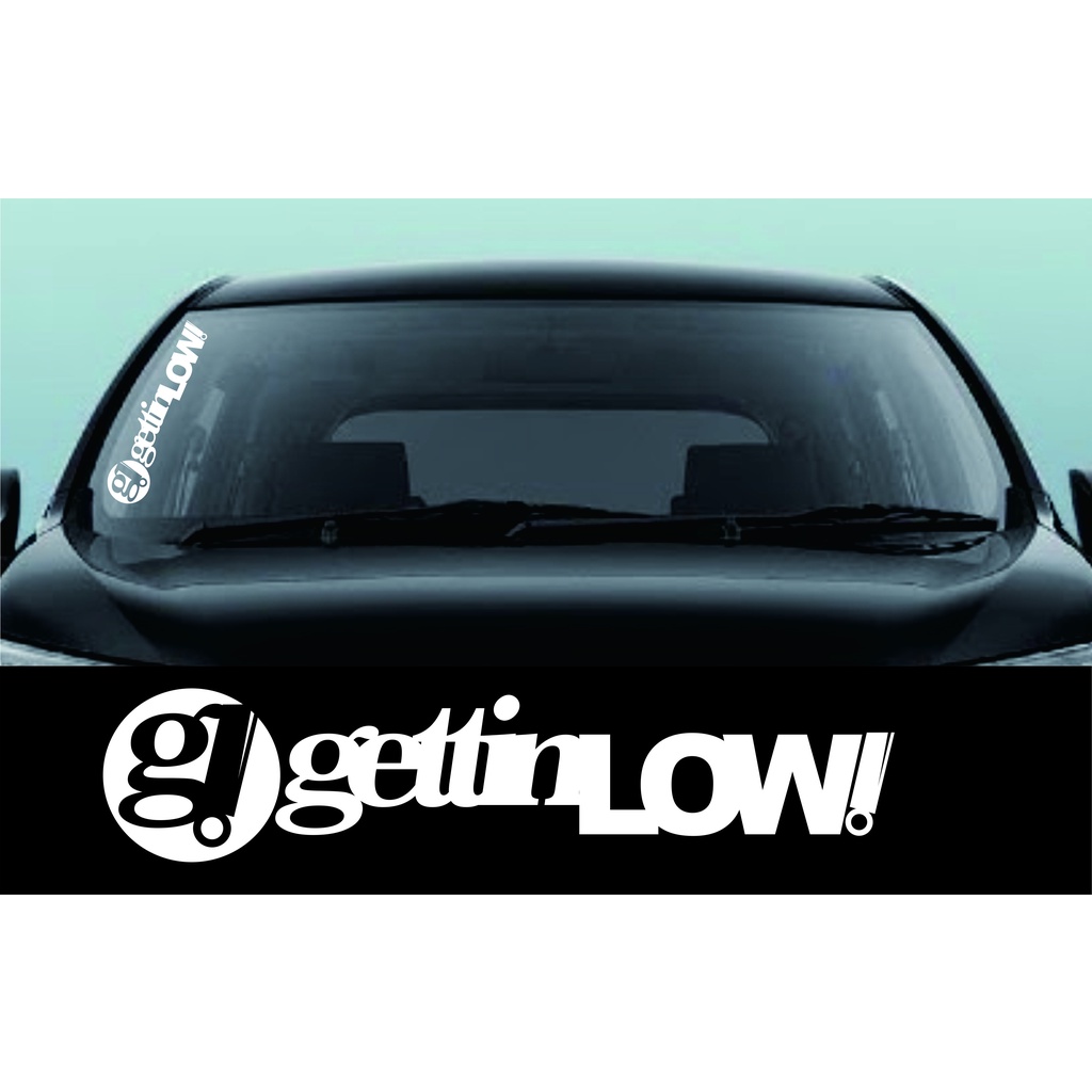 stiker mobil gettinlow